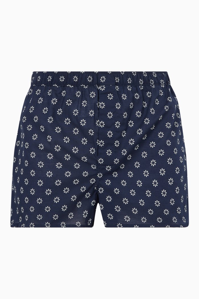 

Nelson 86 Boxers in Cotton, Blue