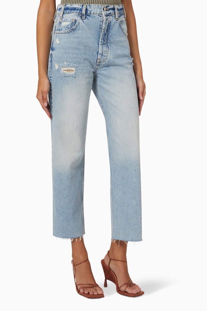 

Gavin Jeans in Rigid Denim, Blue