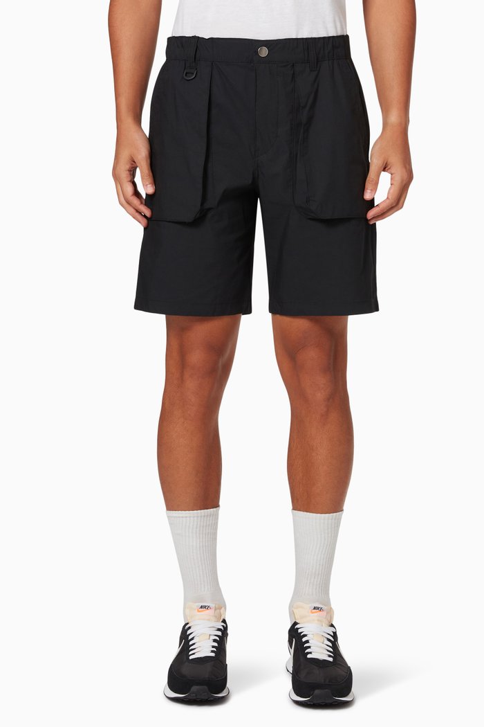 

Ewell Flex Shorts in Organic Cotton Blend, Black
