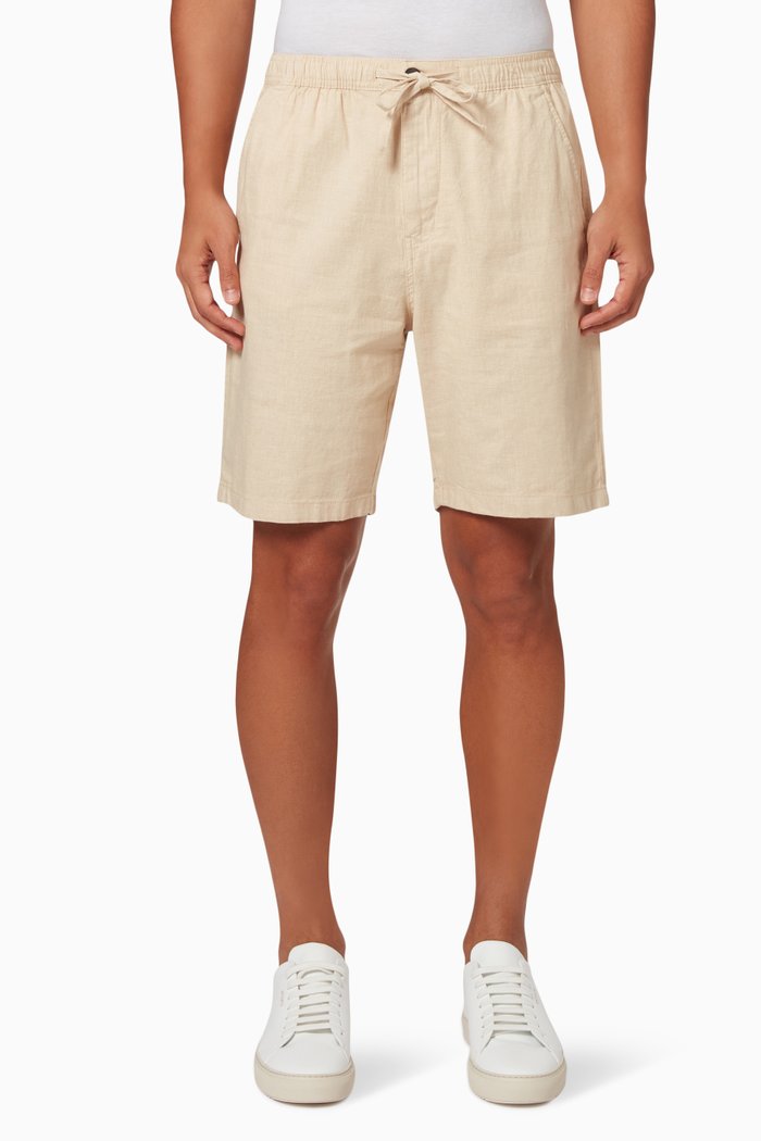 

Shorts in Linen Blend, Neutral