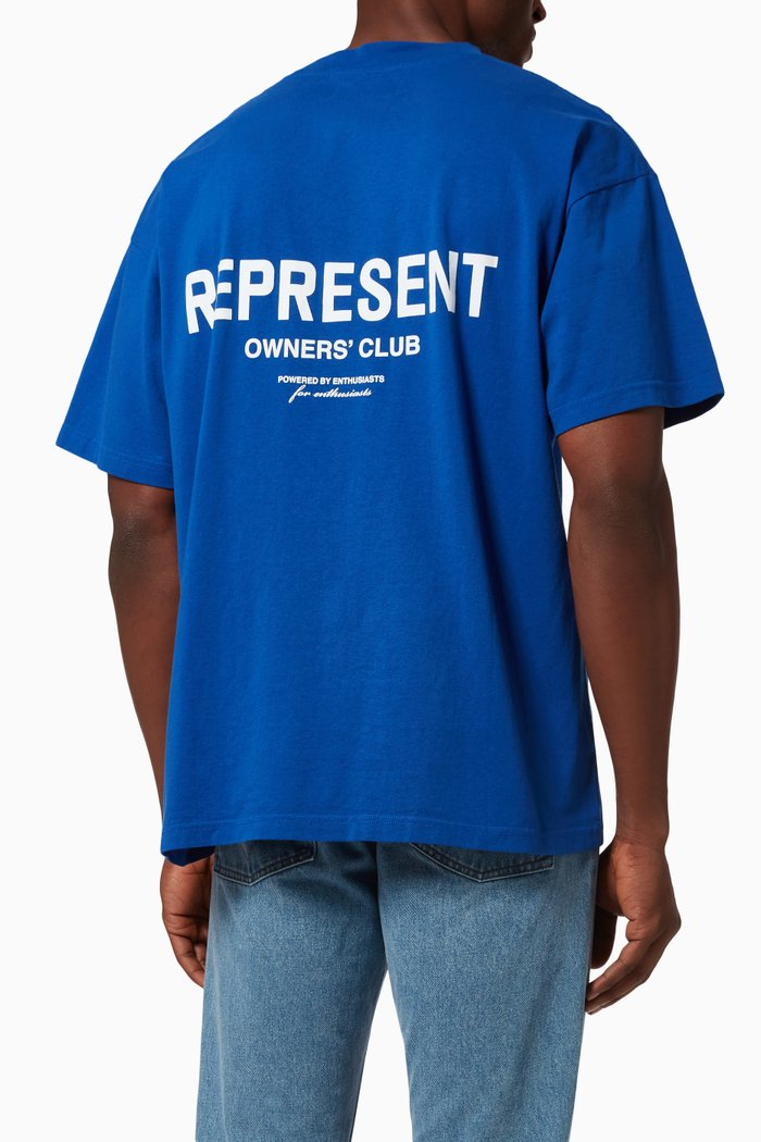 

Owners Club T-shirt in Cotton Jersey, Blue
