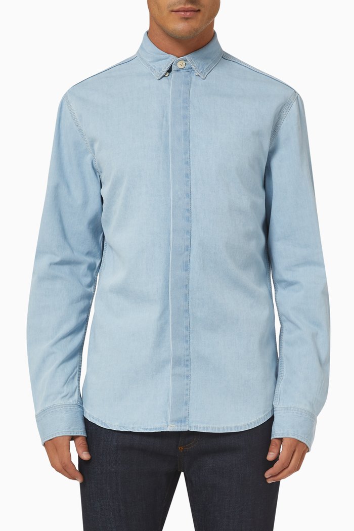

Shirt in Denim, Blue