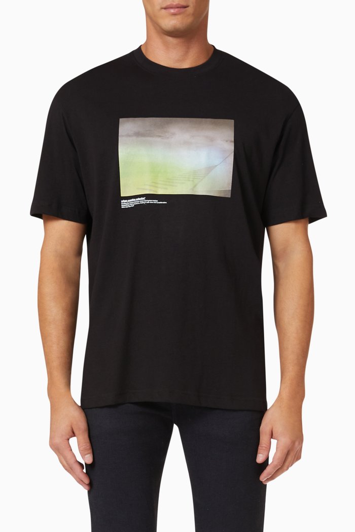 

T-shirt in Organic Cotton, Black