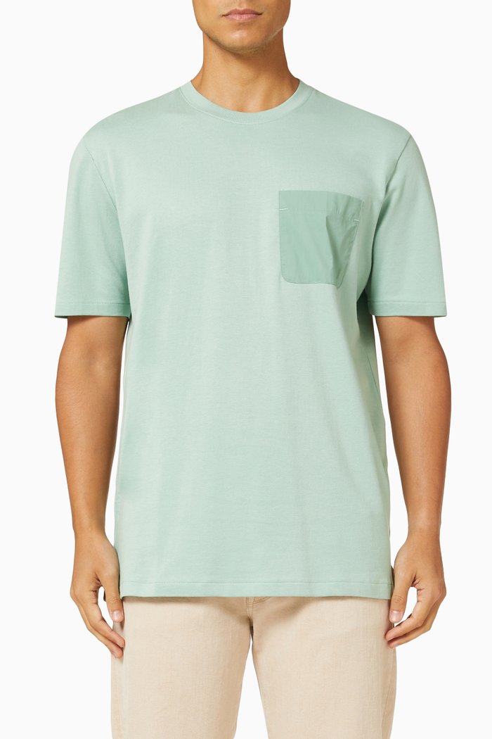 

Relaxed Fit T-shirt in Cotton Jersey, Green