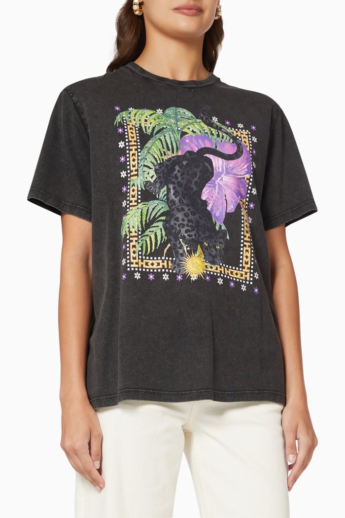 

Prowling Panther T-shirt in Jersey, Grey
