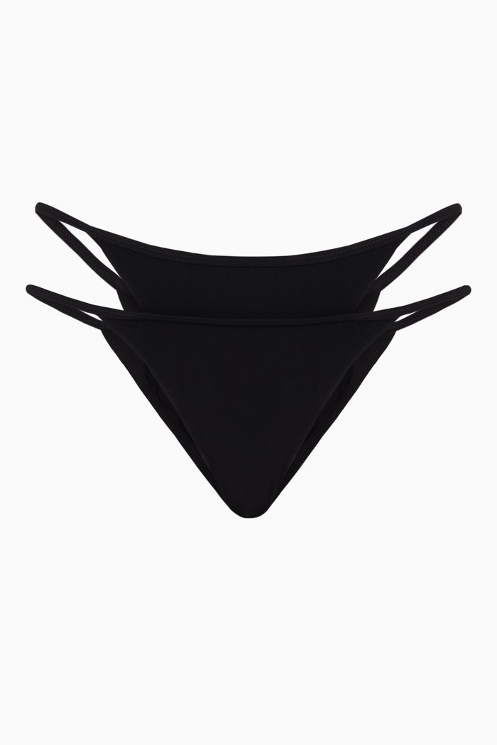 

Double Bikini Brief, Black