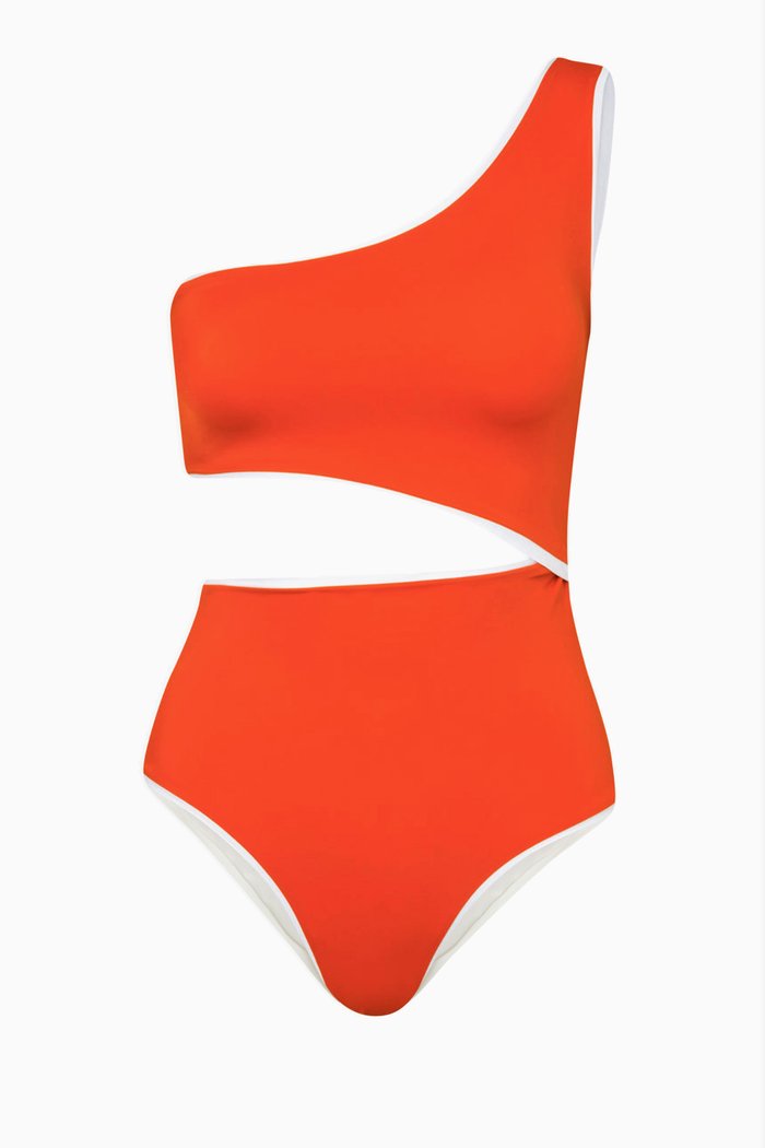Galapago Reversible Swimsuit, Orange
