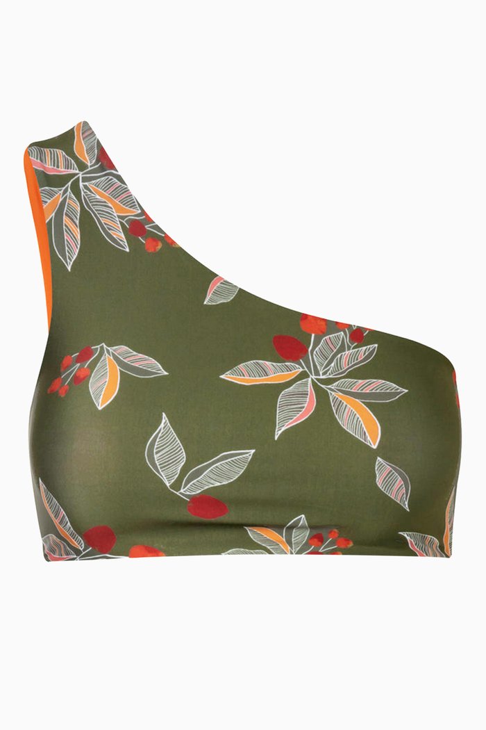 

Currulao Reversible Bikini Top, Green
