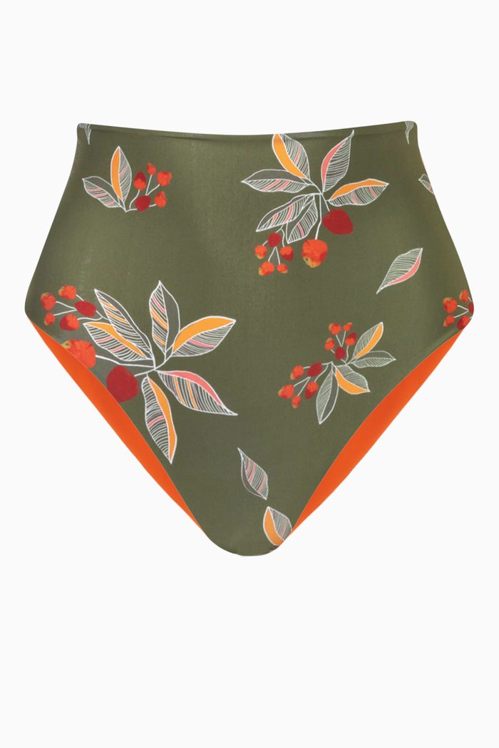 

Niche Vintage Reversible Bikini Bottoms, Green