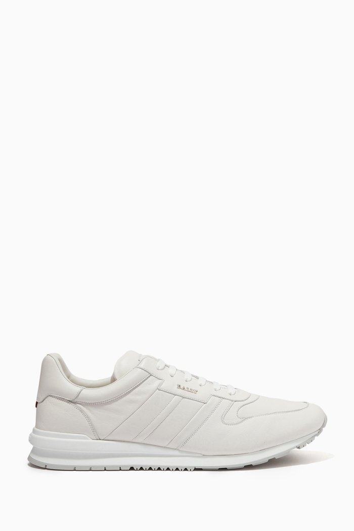 

Asler Sneakers in Calf Leather, White