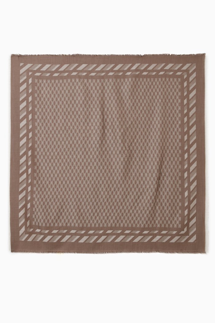 

Lana Scarf in Silk-blend, Brown