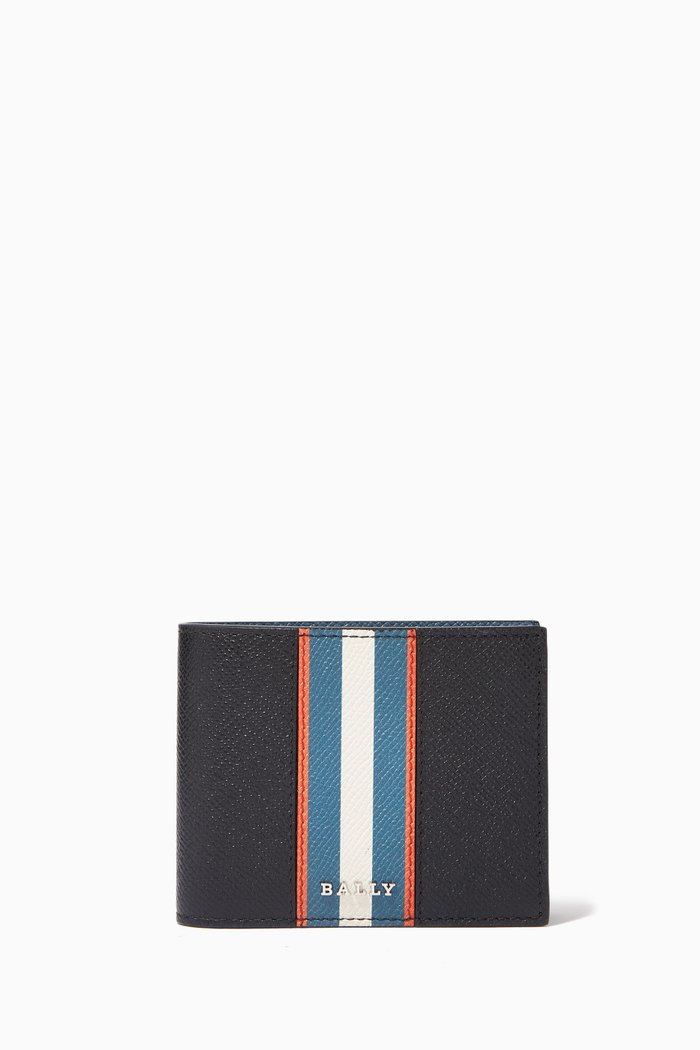 

Byrek Bi-fold Wallet in Leather, Multicolour
