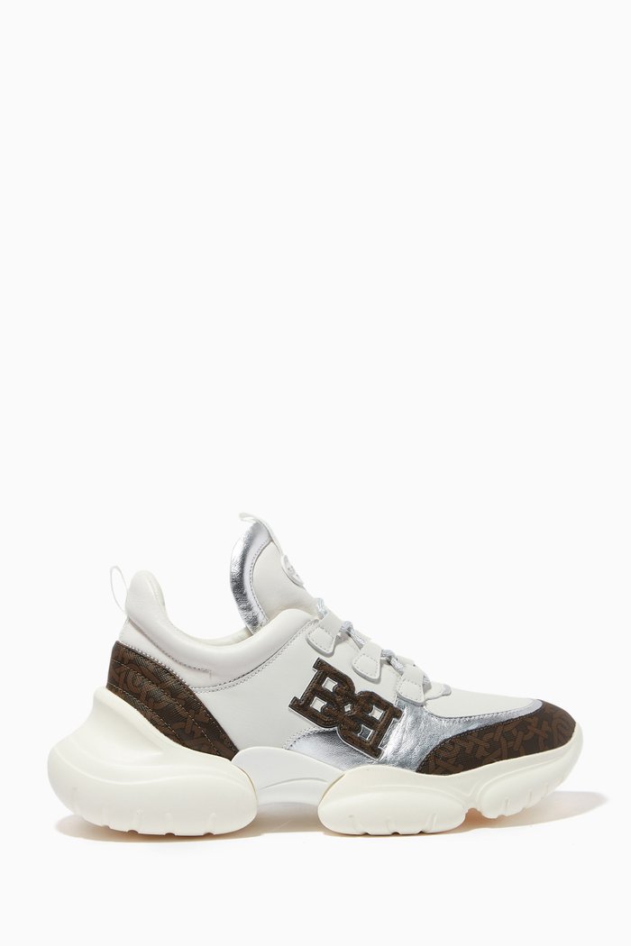 

Claires Sneakers in Leather, Multicolour