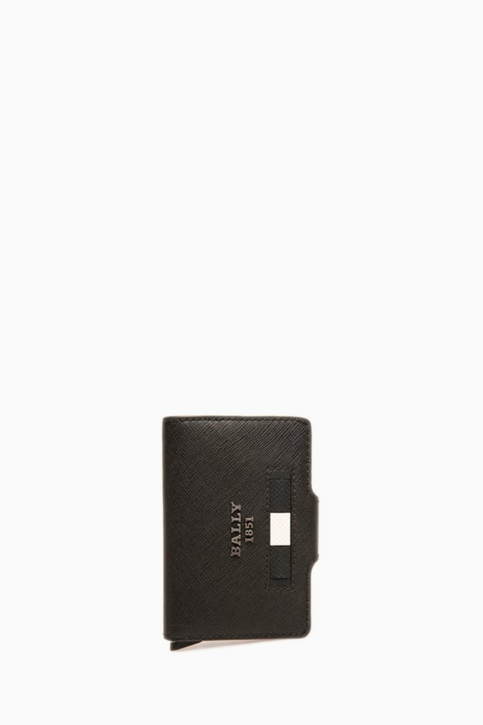 

Bur Wallet in Recycled Leather, Black