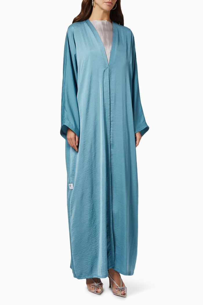 

Long Sleeve Abaya, Blue