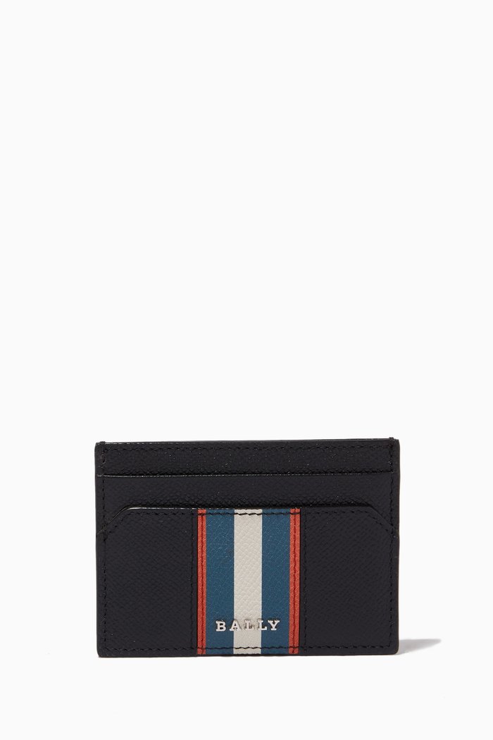 

Bhar Card Holder in Leather, Multicolour