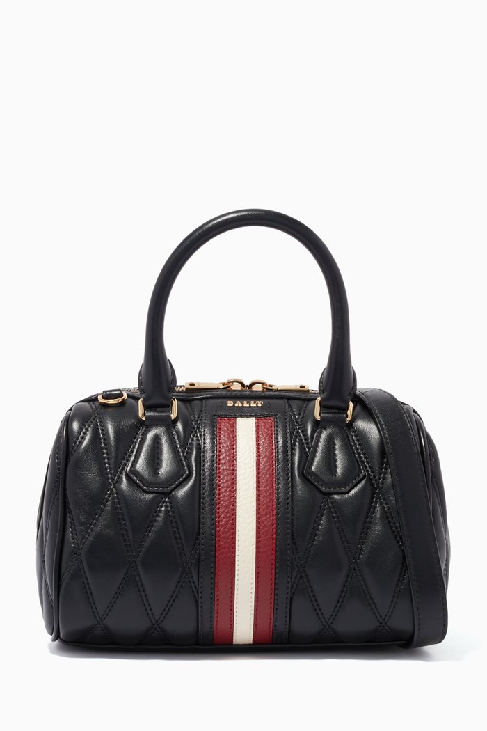 Devin Minibag in Quilted Leather, Multicolour
