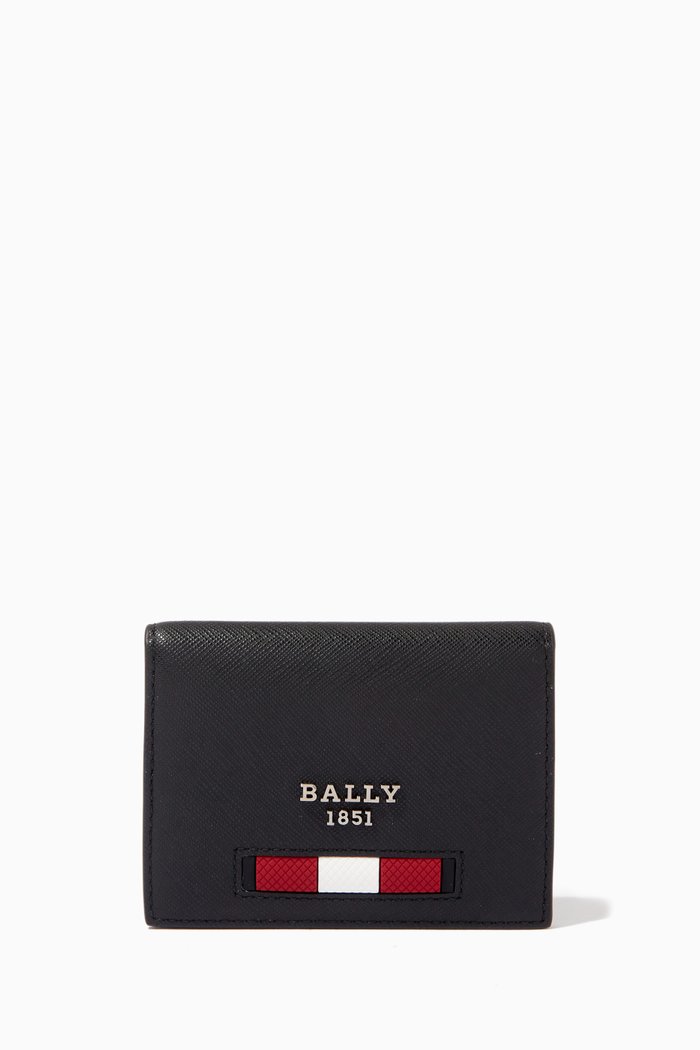 

Balder Card Holder in Leather, Black