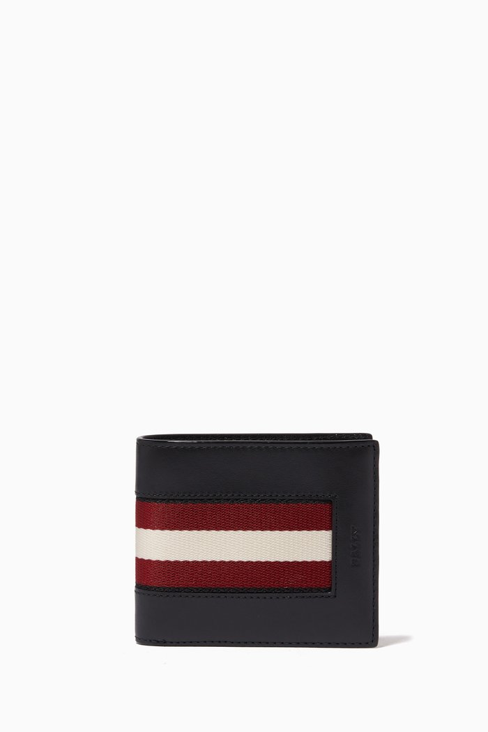 

Bonett Wallet in Leather, Black