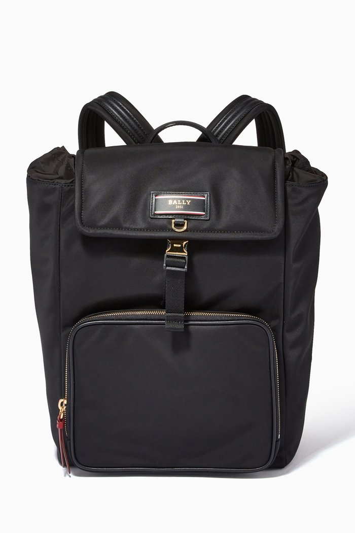 

Elza Backpack in Recycled Nylon, Black