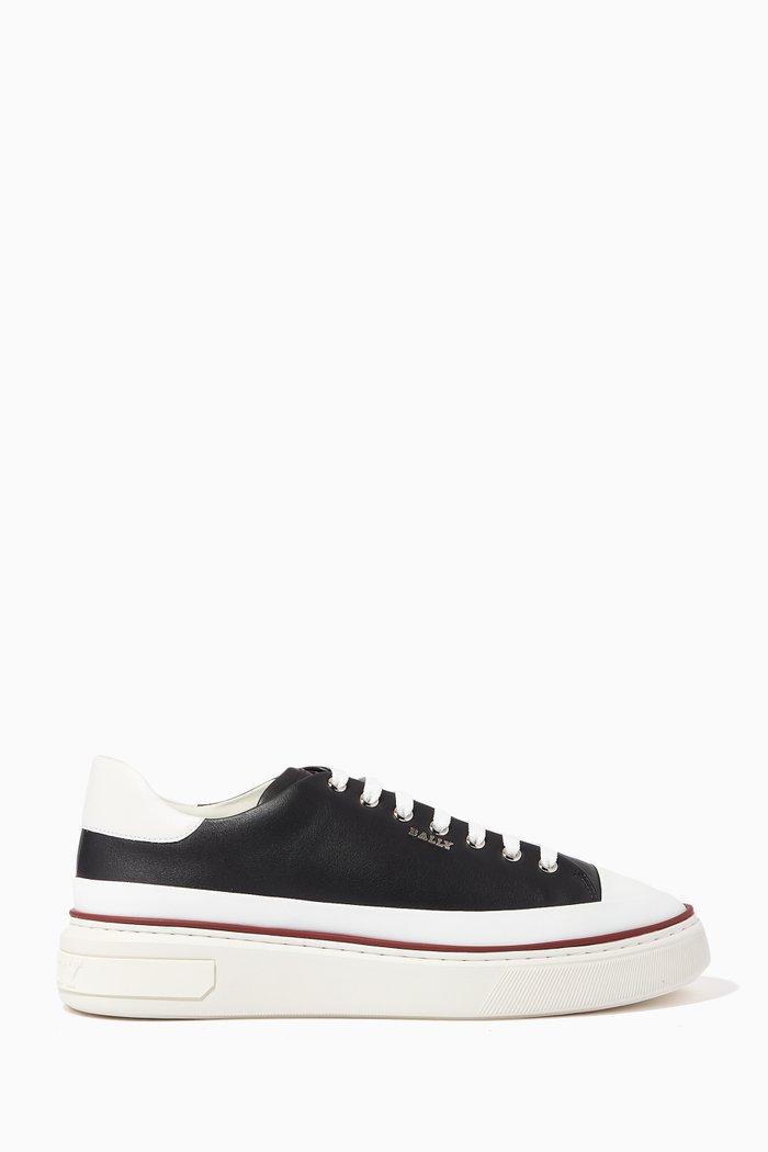 

Maily Platform Sneakers in Leather, White