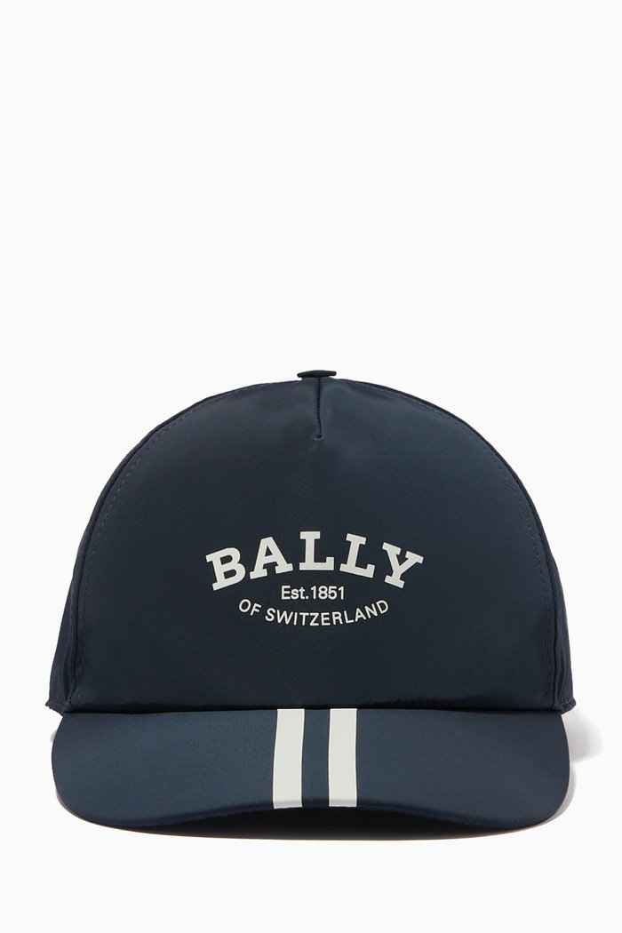 Logo Baseball Cap, Black