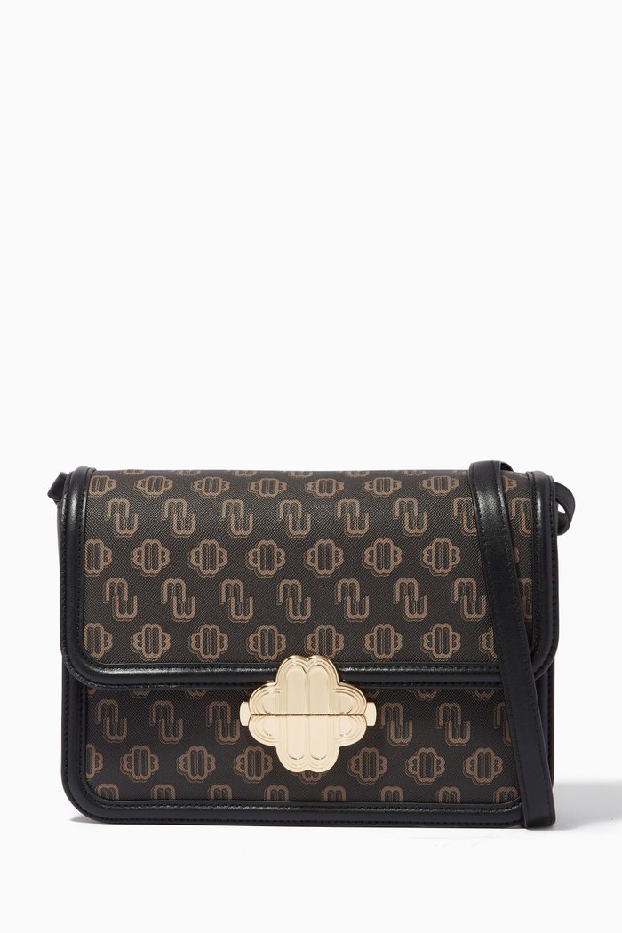 

Logo Print Shoulder Bag, Brown