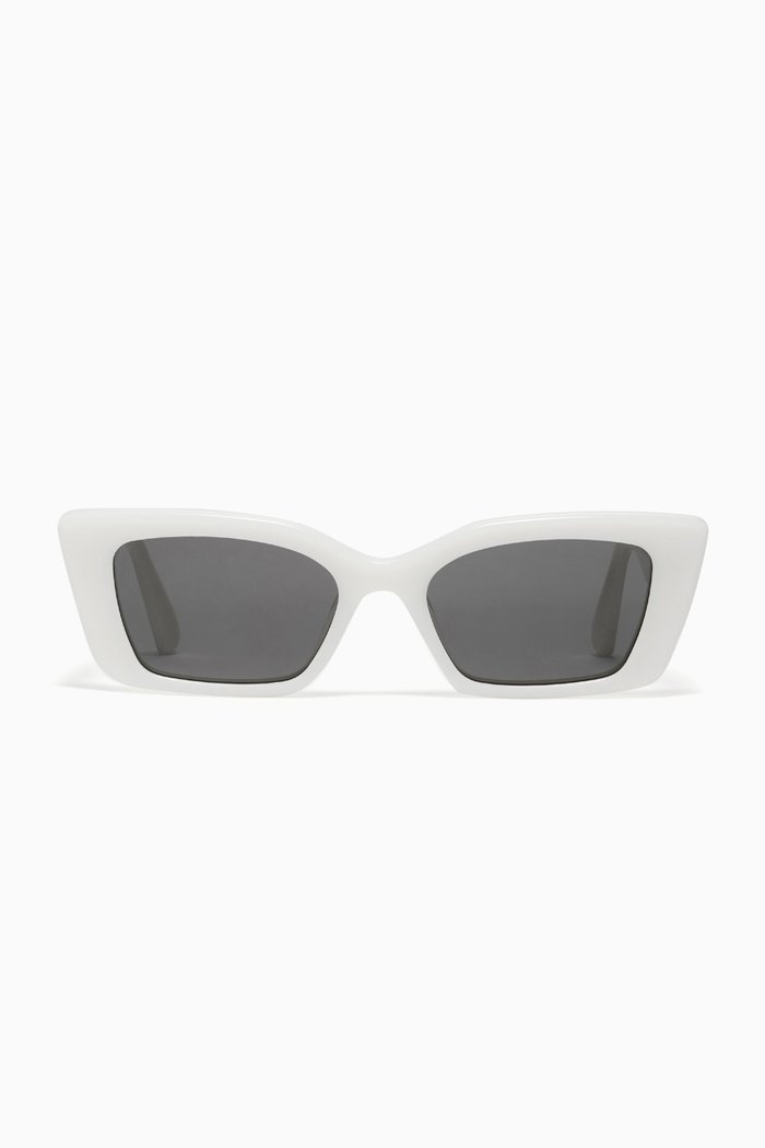 

Jennie La Peche W2 Sunglasses, White