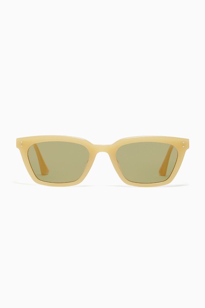 Jennie XOXO Y1 Sunglasses, Yellow