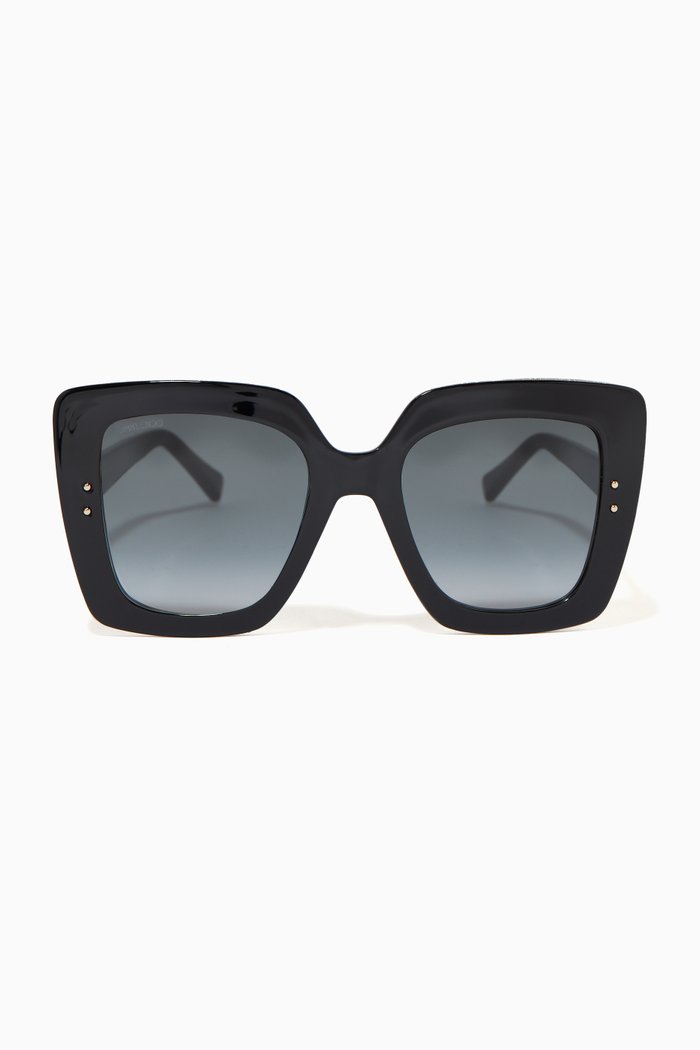 

Auri Sunglasses in Acetate, Black