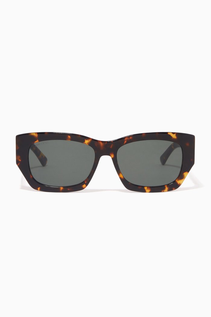 Cami Sunglasses in Acetate, Brown