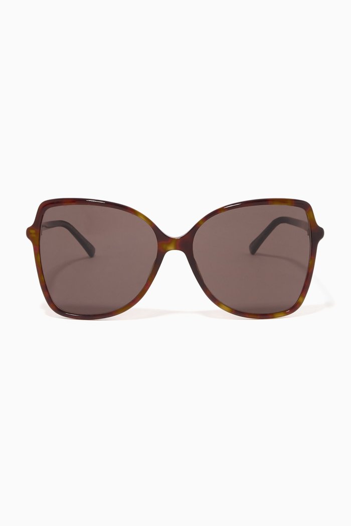 Fede Sunglasses in Acetate, Brown