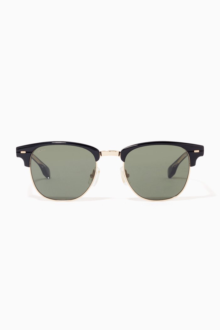 

D-frame Sunglasses, Black