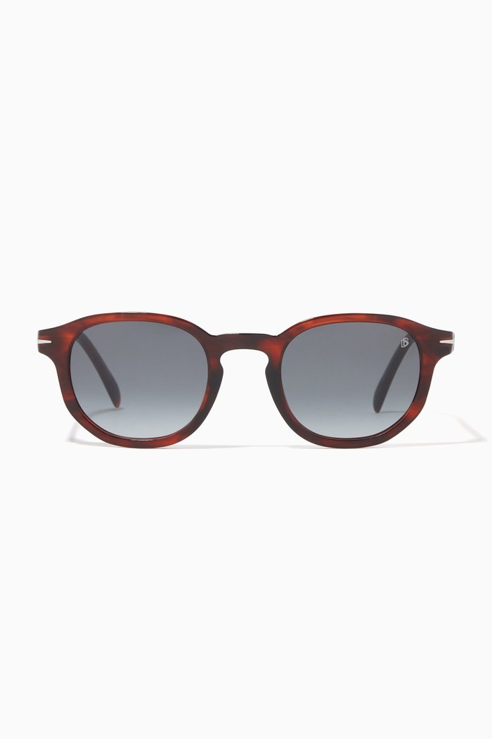 

1007/S Panthos Sunglasses in Acetate, Brown