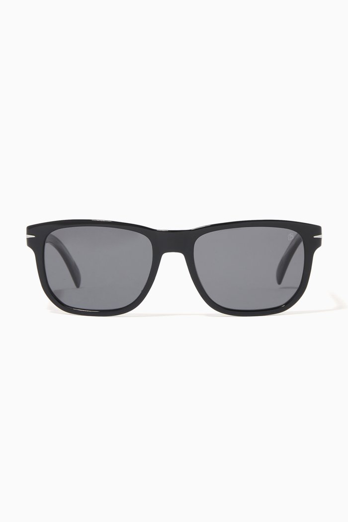 

1045/S Panthos Sunglasses in Acetate, Black