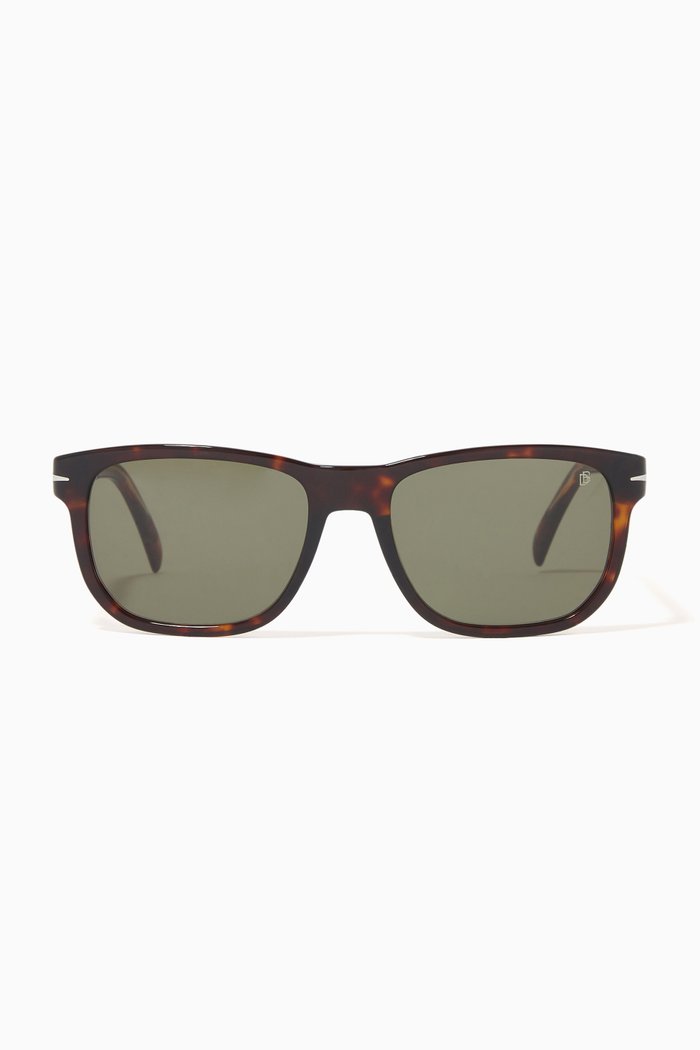 1045/S Panthos Sunglasses in Acetate, Brown