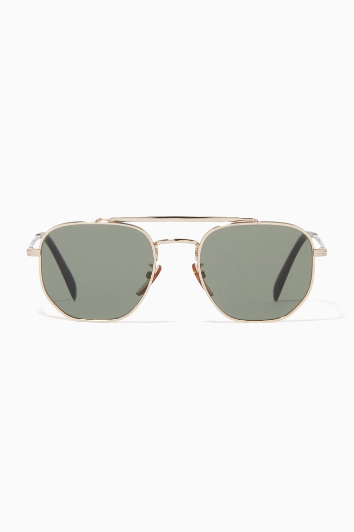 

1079/S Aviator Sunglasses in Metal, Gold