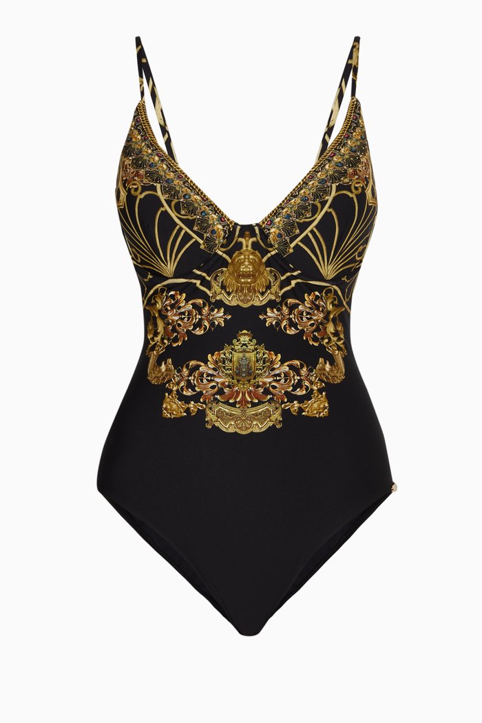 

Shadows of Armada Swimsuit, Black