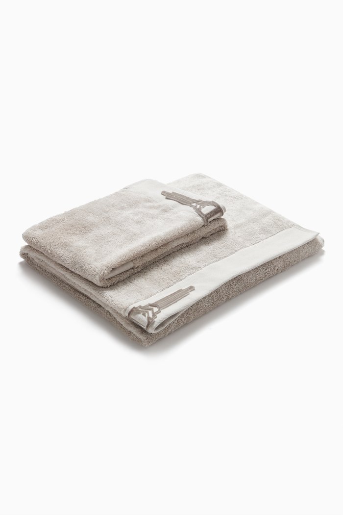 

Art Line Towel, Set of 2, Grey