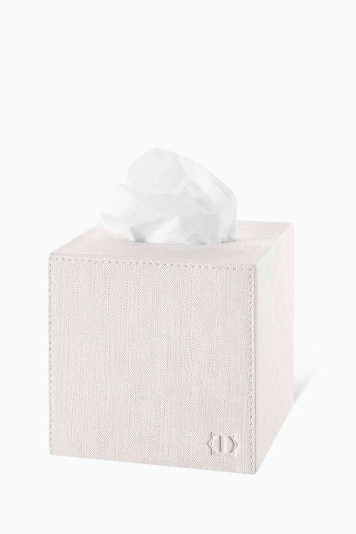 

Airy Tissue Box, White