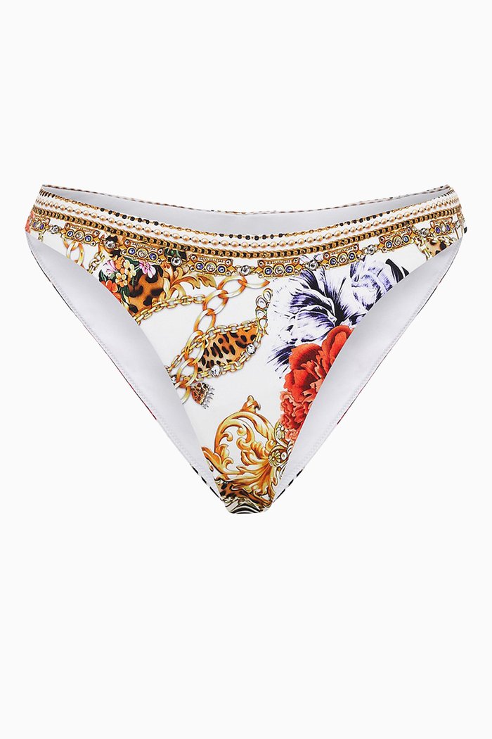 

Reign Supreme Bikini Bottoms in Econyl®, White