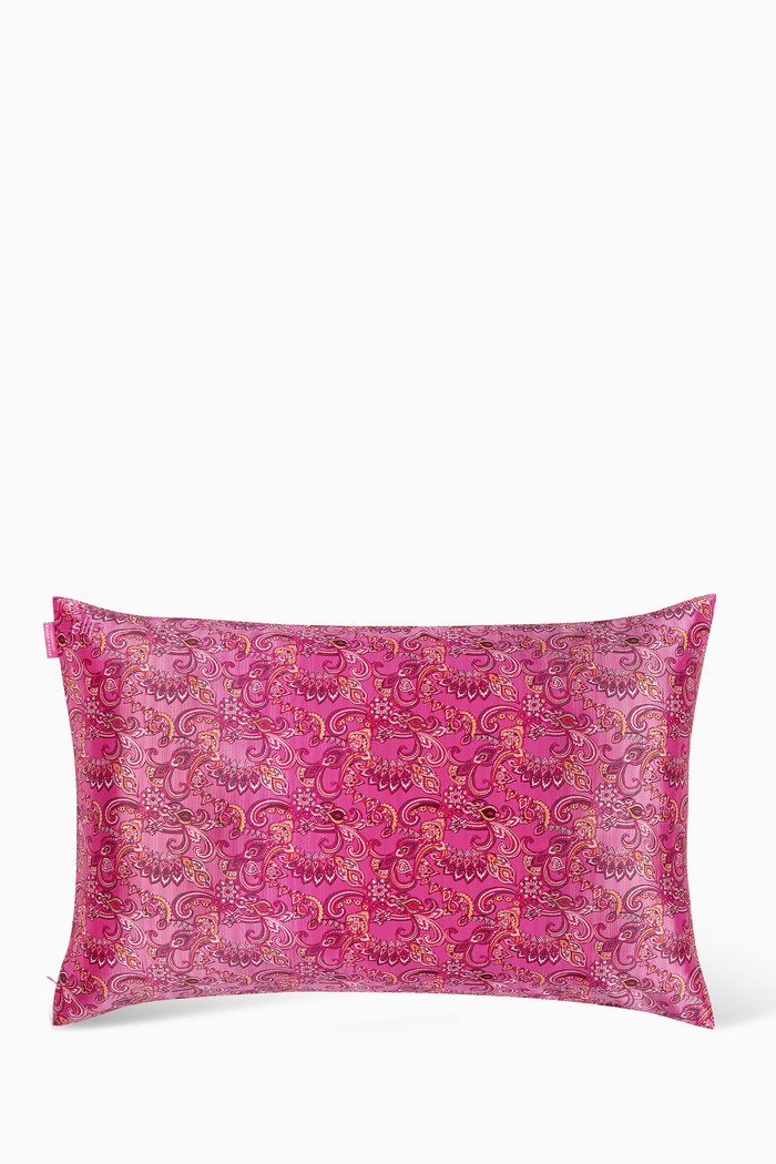 

x Alice & Olivia Pillowcase in Silk, Colourless