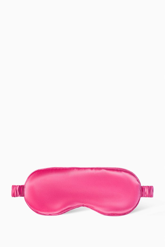 

x Alice & Olivia Sleep Mask in Silk, Multicolour
