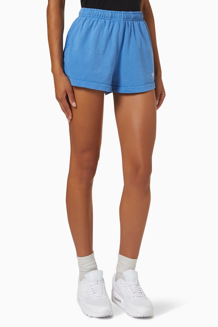 

Rizzoli Disco Shorts in Cotton, Blue