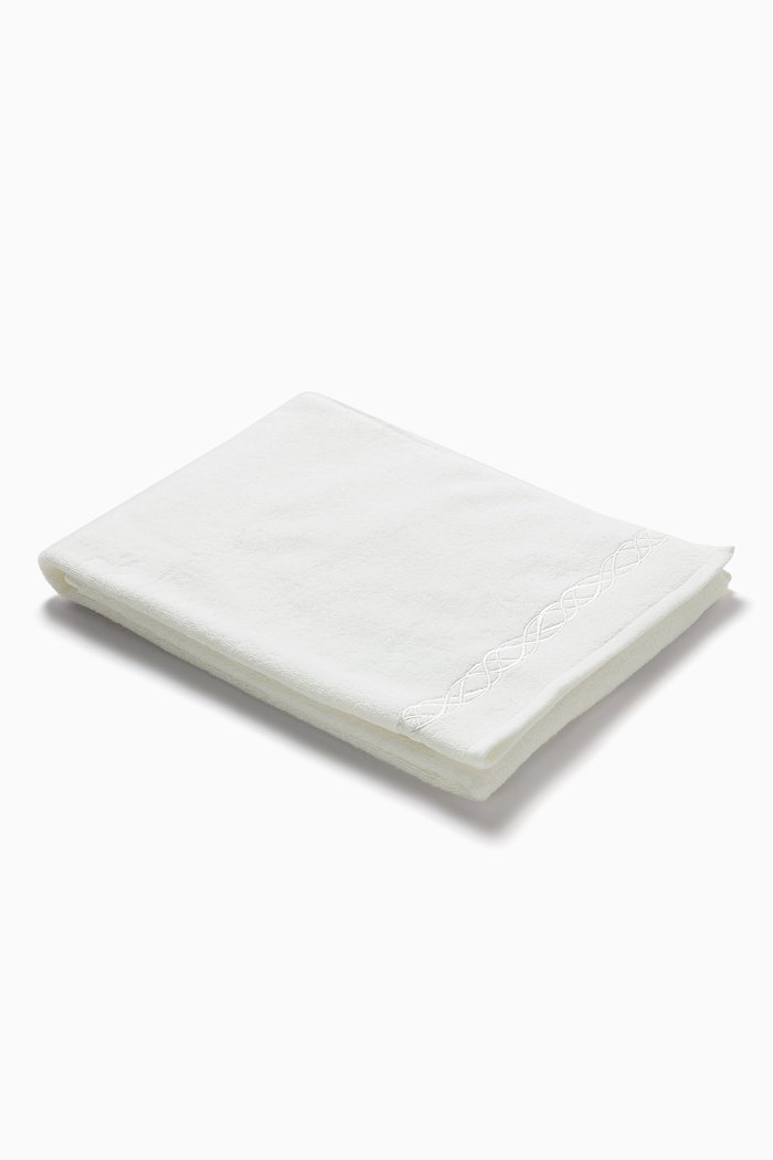 

Mia Bath Towel, 70 x 140cm, White