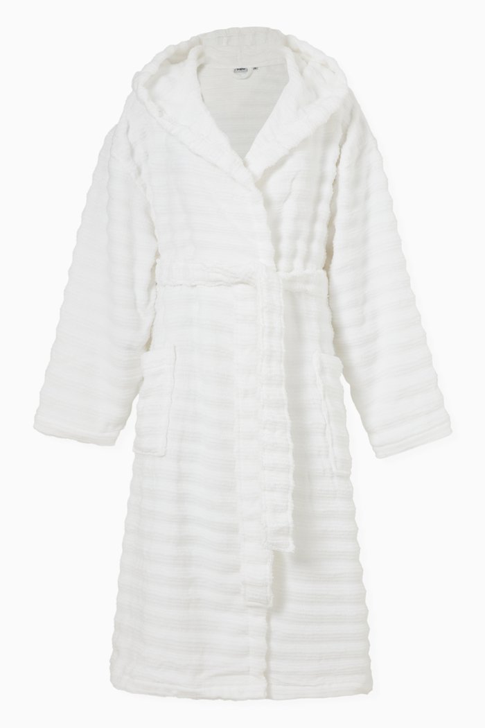 

Galio Bathrobe, White