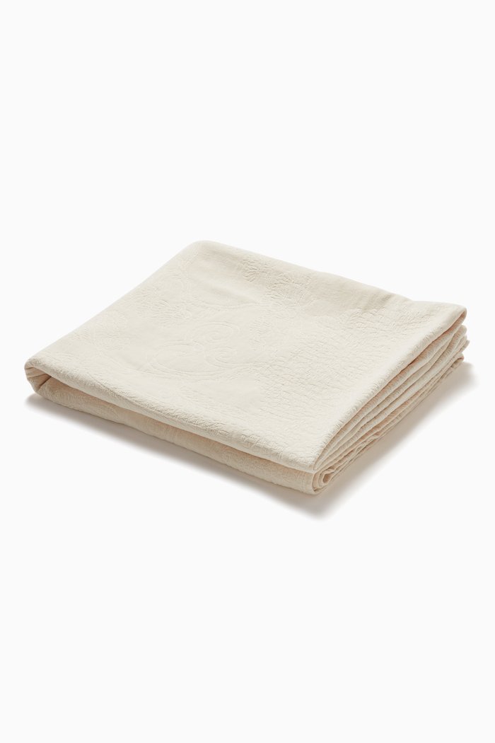 

Rioko Bedspread, 240 x 260cm, White