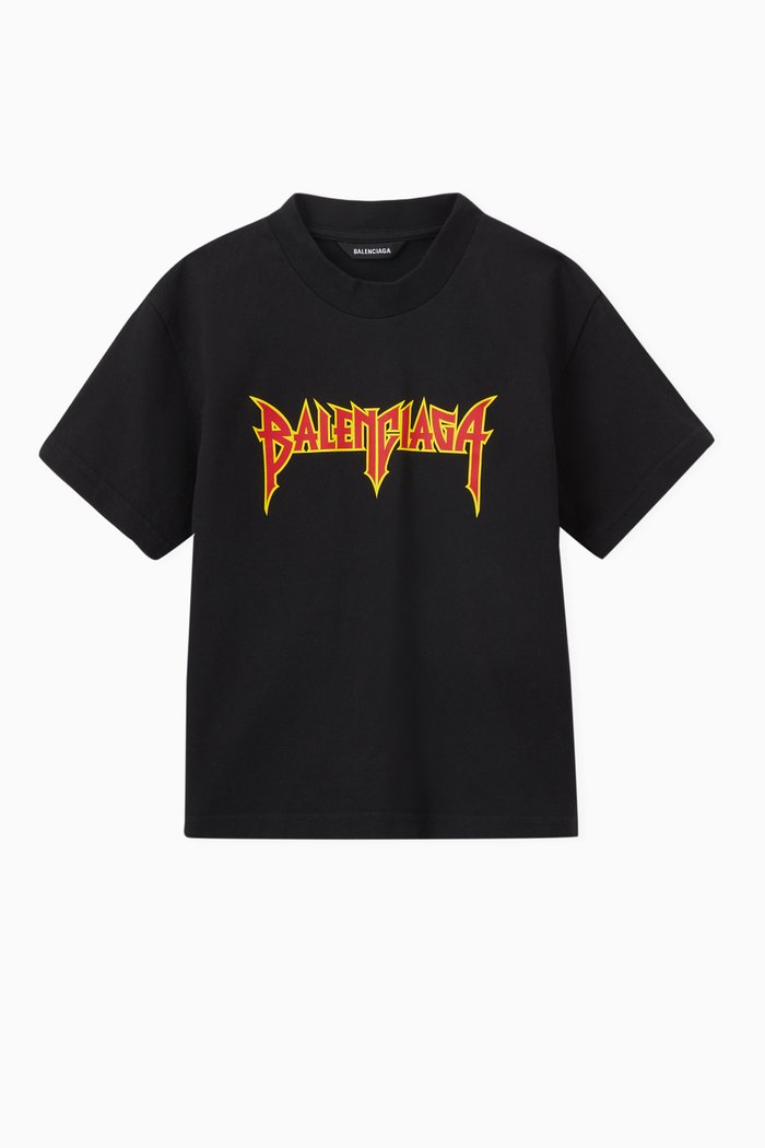 

Metal T-shirt in Vintage Cotton Jersey, Black