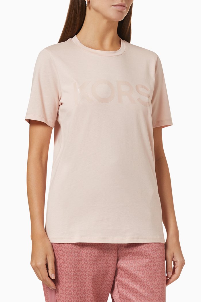 

Logo T-shirt in Organic Cotton Jersey, Neutral