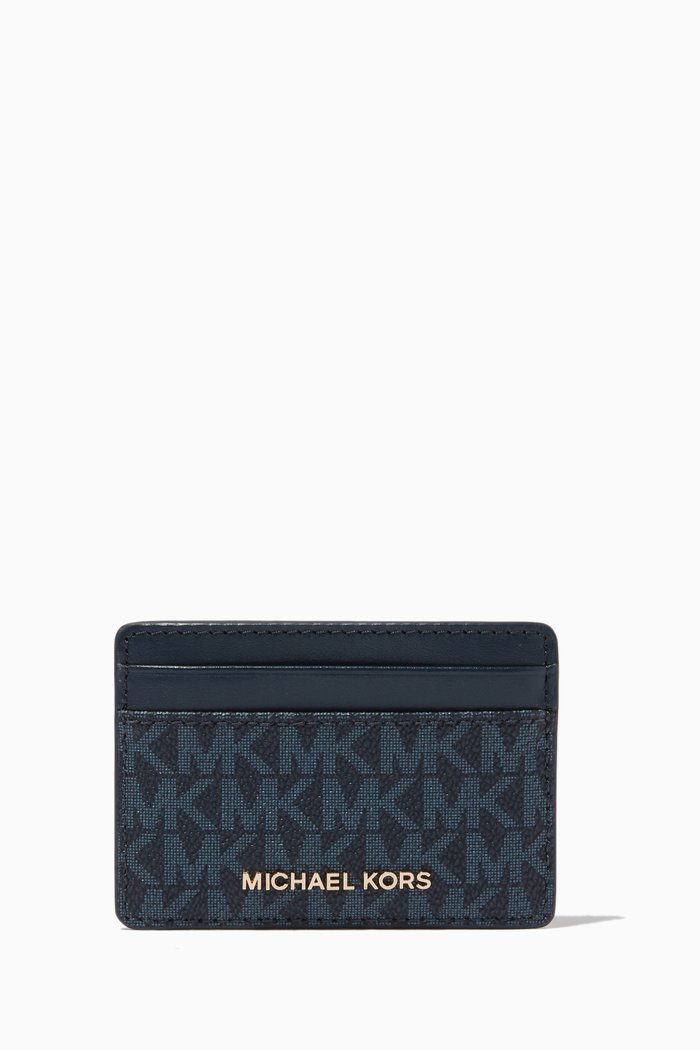 

Card Holder in Monogram Canvas, Blue
